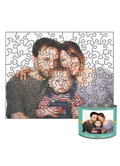 8x10 Stone-Cut with 80 Pieces Custom Puzzle