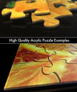 Example of acrylic puzzles